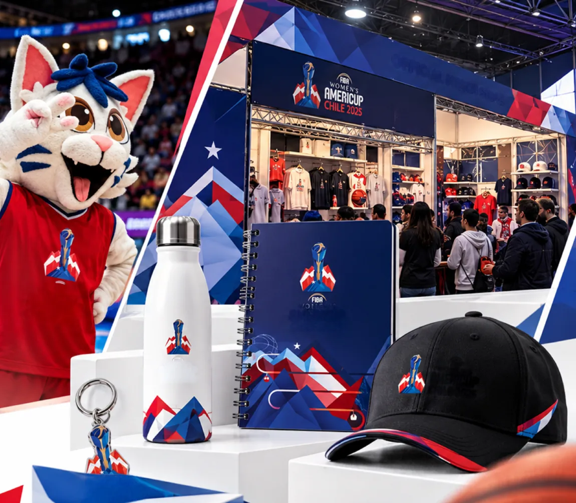 Tienda y productos oficiales de la FIBA Women's AmeriCup Chile 2025